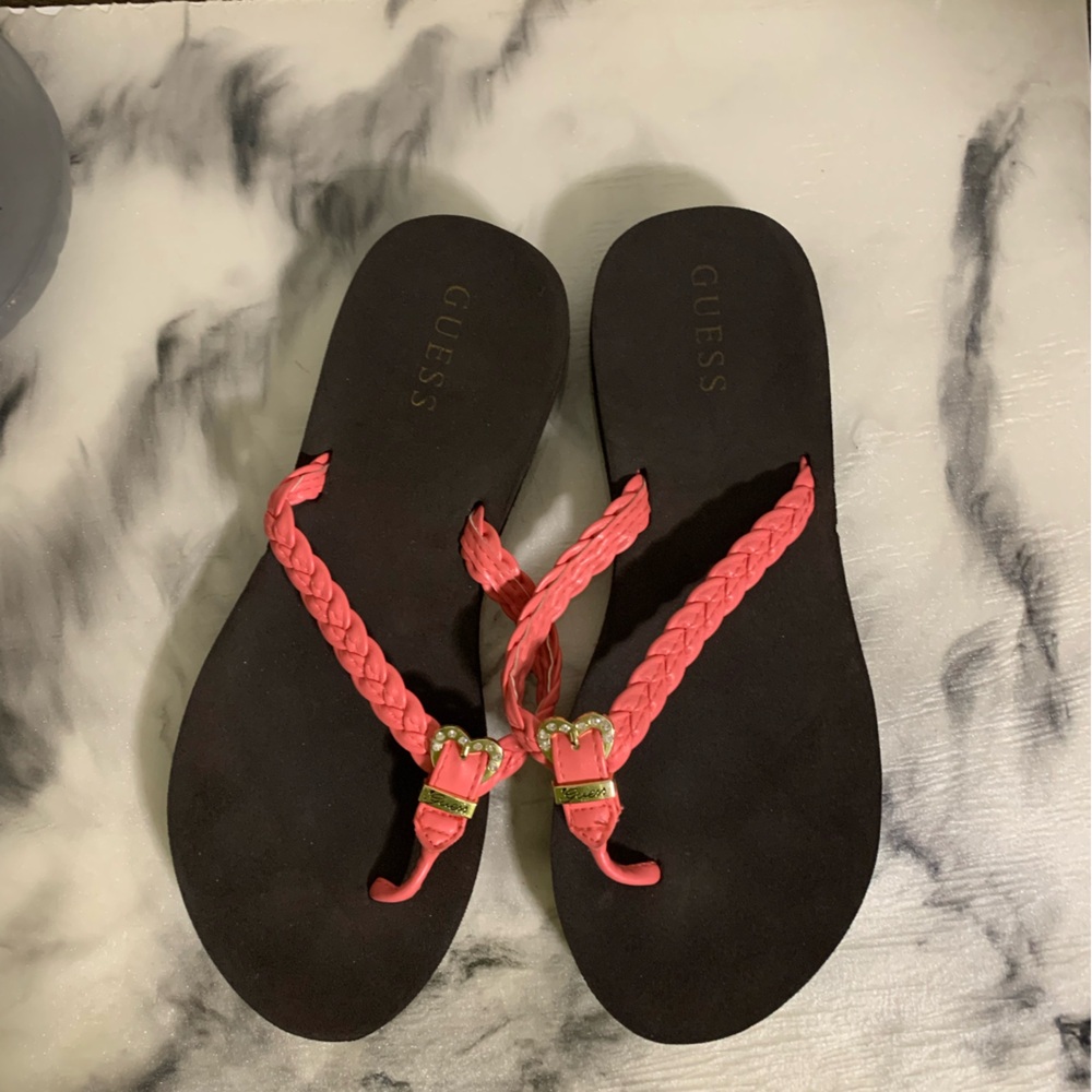 Guess Sandals with cute heart